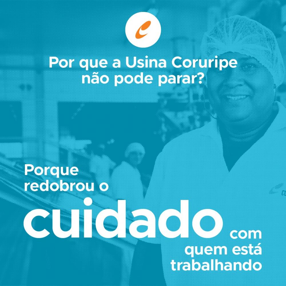 Confira os motivos de Usina Coruripe não parar