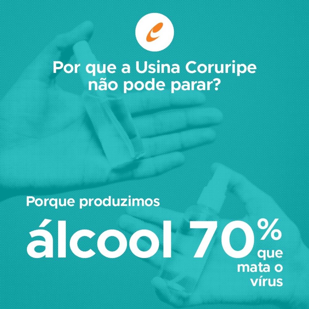 Confira os motivos de Usina Coruripe não parar