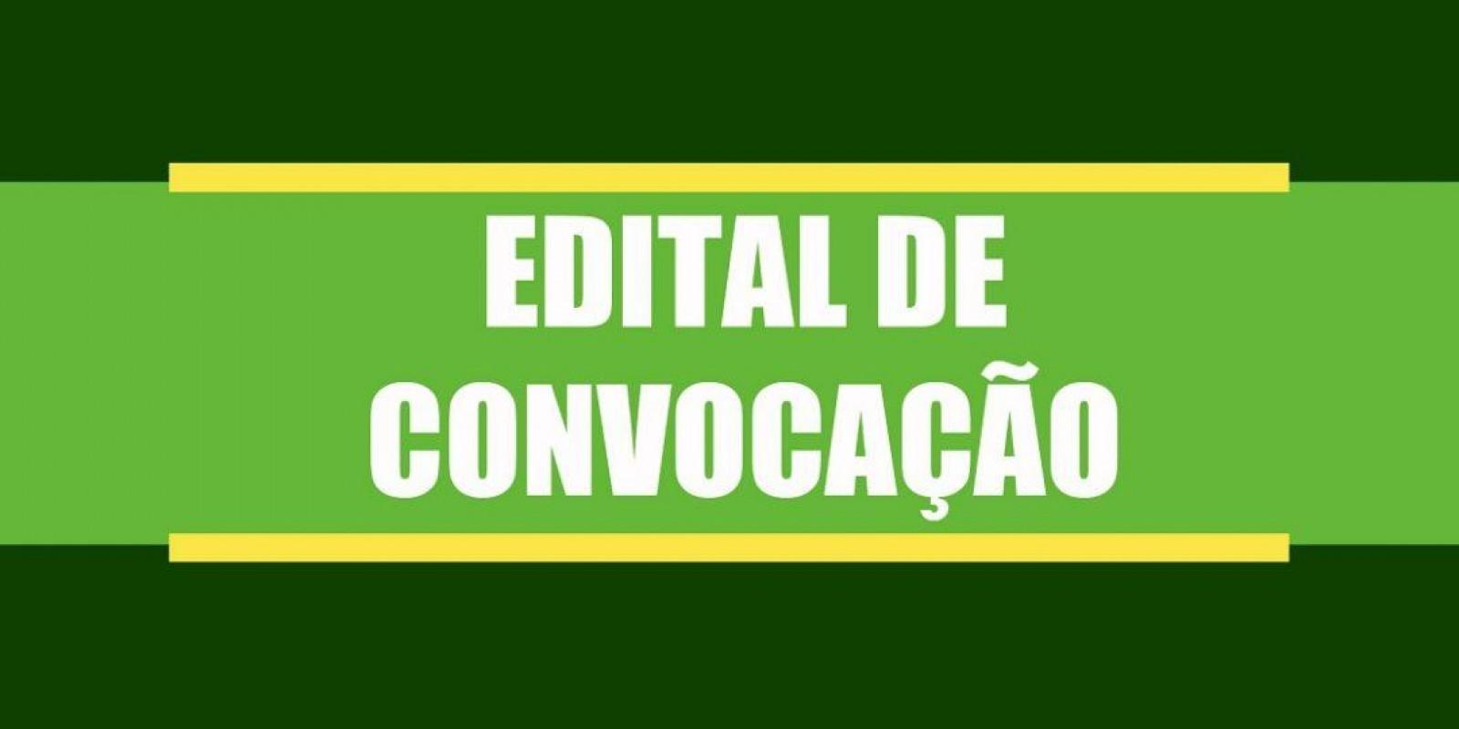 EDITAL DE CONVOCAÇÃO OS ASSOCIADOS